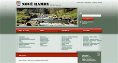 Desktop Screenshot of novehamry.eu